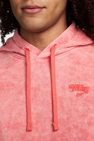 Sweat polaire tie and dye Nike Sportswear Club Fleece - Rose