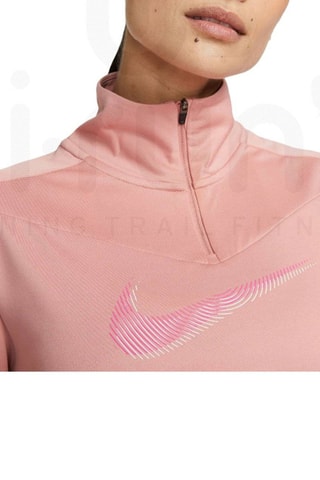 Sweat de running Dri-FIT Swoosh - Rouge - Nike