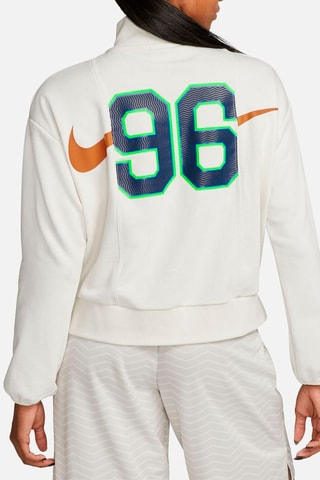Sweat de basketball Dri-FIT Swoosh Fly Blanc