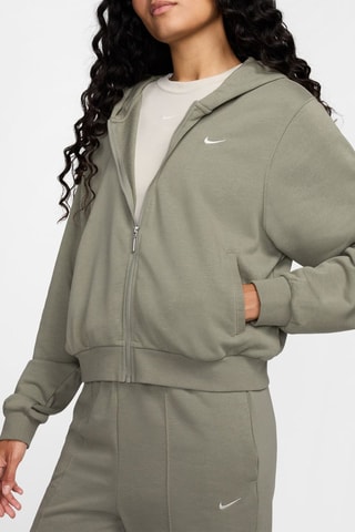 Sweat polaire à capuche Chill Terry - Kaki - Nike