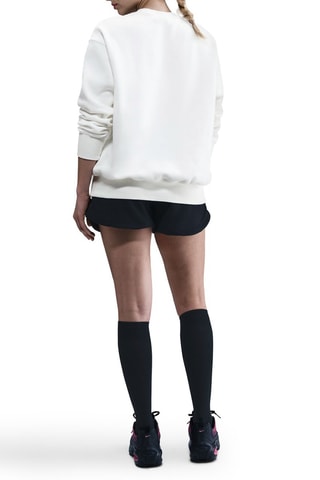 Sweat oversize polaire Phoenix - Blanc - Nike