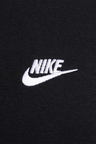 Sweat oversize polaire - Noir