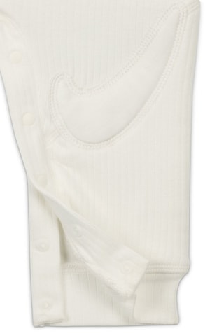 Combinaison en coton biologique - Blanc