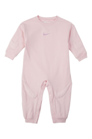 Combinaison en coton biologique - Rose