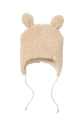 Gorro aviador - Bege