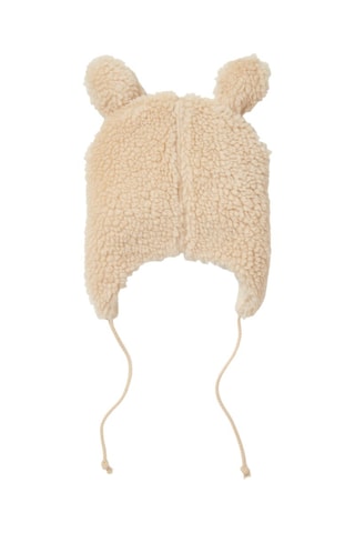 Gorro aviador - Bege