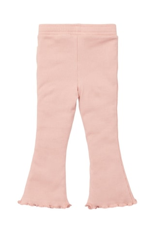Calças em algodão biológico - Rosa