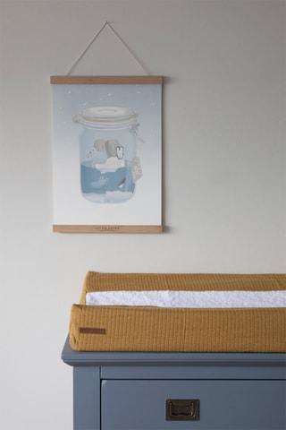 Poster reversível - 45 x 32 x 1 cm - Branco