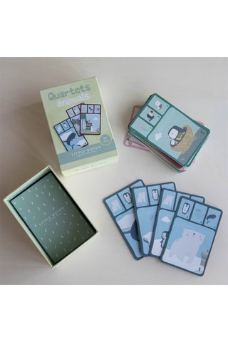 Jogo de cartas educativo Quartet - A partir dos 3 anos