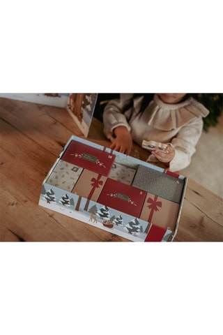 Coffret do Advento em madeira - 24 peças - A partir dos 2 anos