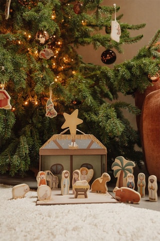 Presépio de Natal em madeira - A partir dos 18 meses