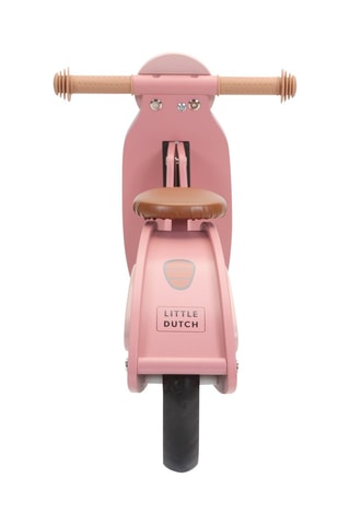 Bicicleta sem pedais de madeira - Rosa