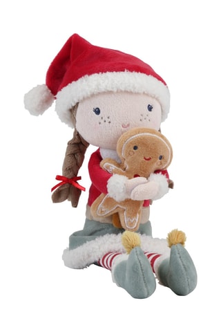Boneca de Natal Rosa - A partir de 12 meses