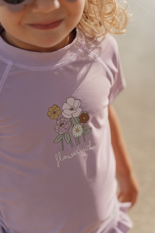 T-shirt de banho - Violeta