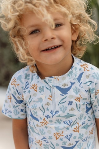 T-shirt de banho - Azul