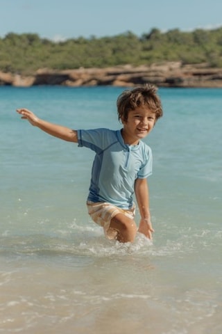 T-shirt de banho - Azul