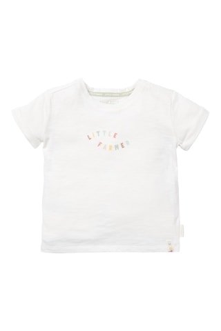T-shirt em algodão biológico - Branco