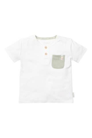 T-shirt em algodão biológico - Branco