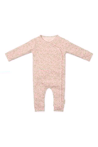 Babygro em algodão biológico - Rosa