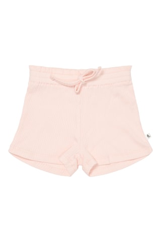 Calções em algodão biológico - Rosa