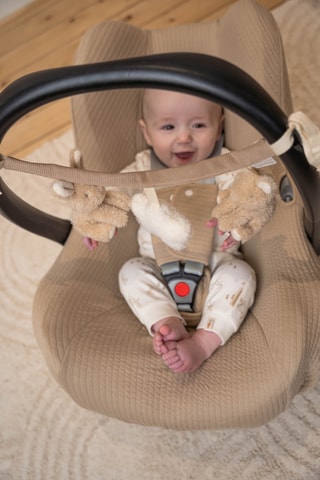 Conjunto brinquedos suspensos para cadeira auto - A partir do nascimento