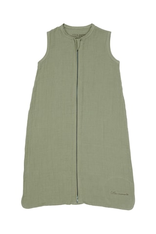 Saco de bebé em algodão biológico - Verde-azeitona - 90 cm