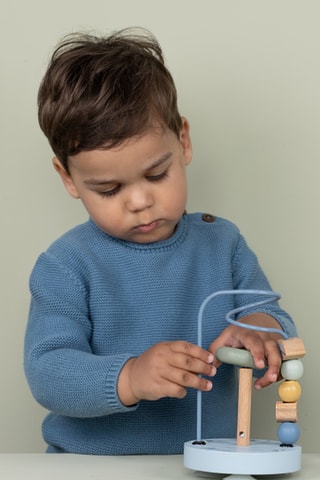 Brinquedo espiral em madeira - A partir dos 12 meses