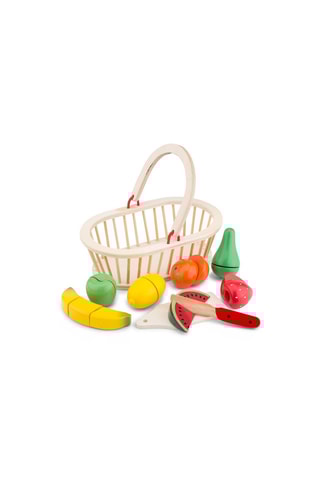 Fruits à découper en bois -  Dès 24 mois
