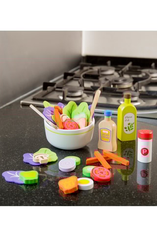 Ensemble de crudités en bois -  Dès 3 ans