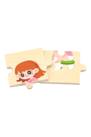 Puzzle ludique Dressed en bois - Dès 18 mois
