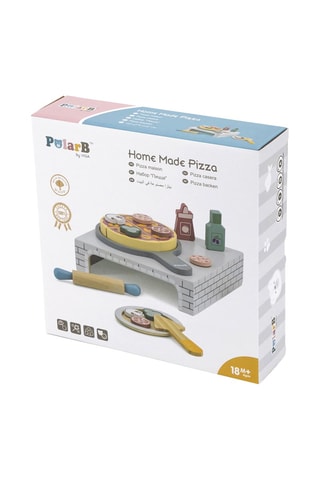 Ensemble pizzaïolo en bois  -  Dès 2 ans