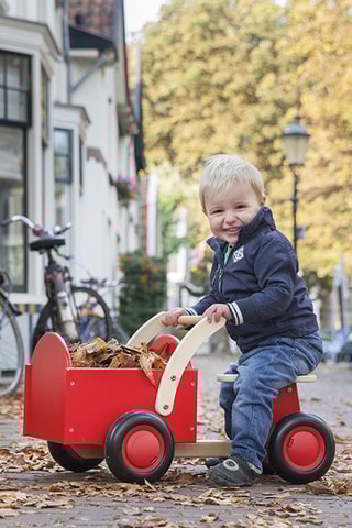 Triporteur en bois - Dès 2 ans