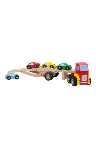 Transporteur de voitures en bois - Dès 1 an
