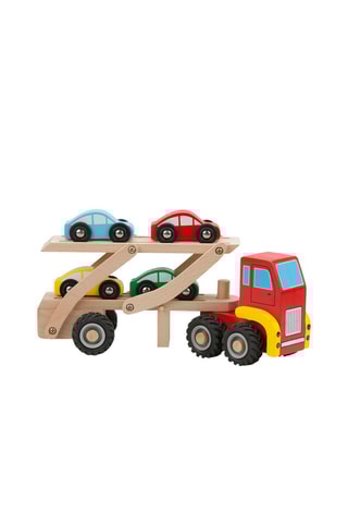 Transporteur de voitures en bois - Dès 1 an