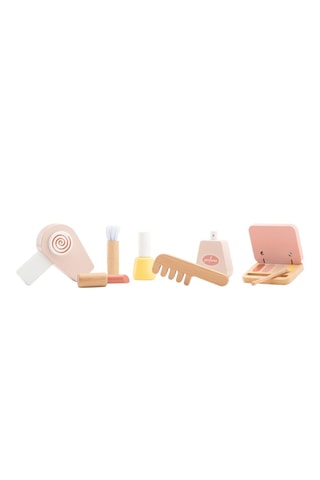 Coiffeuse et accessoires beauté en bois - 8 pièces - Dès 3 ans