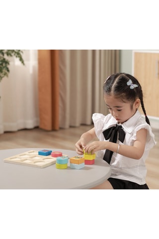 Puzzle véhicules en bois - 19 pièces - Dès 2 ans