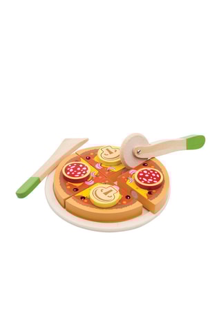 Pizza à découper en bois - Dès 18 mois