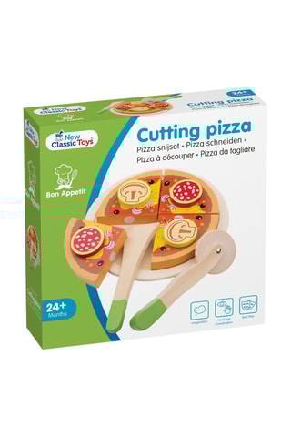 Pizza à découper en bois - Dès 18 mois