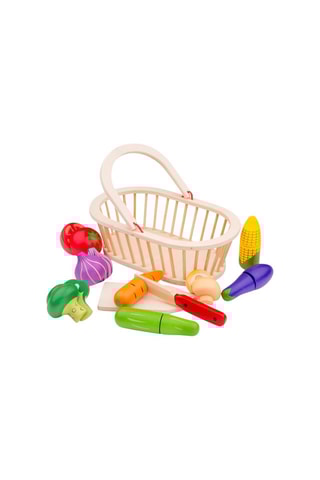 Panier de légumes en bois - Dès 2 ans