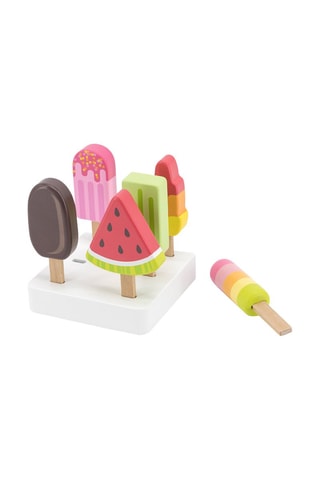 6 glaces en bois - Dès 2 ans