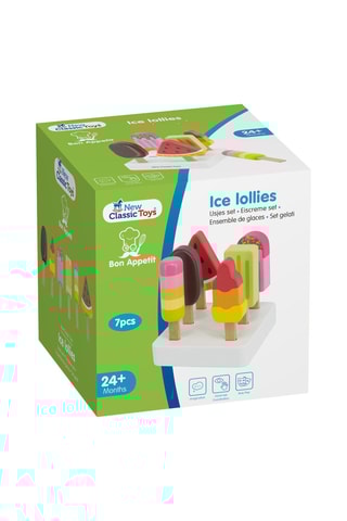 6 glaces en bois - Dès 2 ans