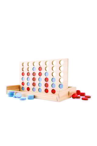 Puissance 4 en bois - Dès 2 ans