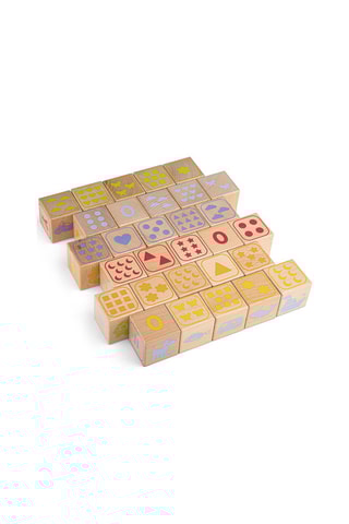 Cubes multifaces éducatives en bois - Dès 3 ans