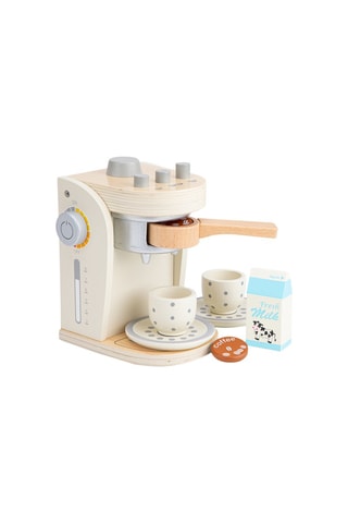 Ensemble machine à café en bois  -  Dès 3 ans