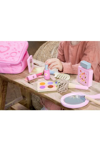 Ensemble de maquillage en bois - 11 pièces - Dès 3 ans