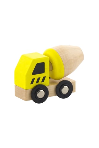 6 engins de construction en bois  -  Dès 18 mois