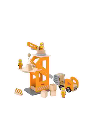 Structure pour grue en bois  -  Dès 3 ans