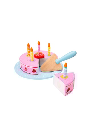 Gâteau d'anniversaire en bois à découper - Dès 18 mois