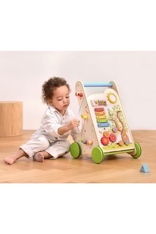 Chariot multi-activités en bois - Dès 1 an