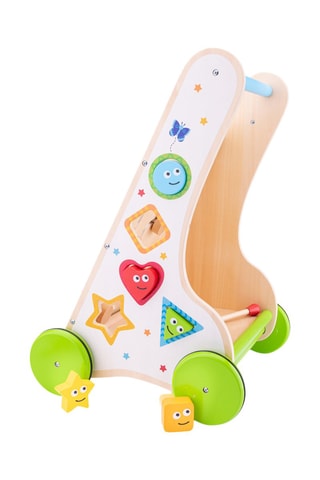 Chariot multi-activités en bois - Dès 1 an